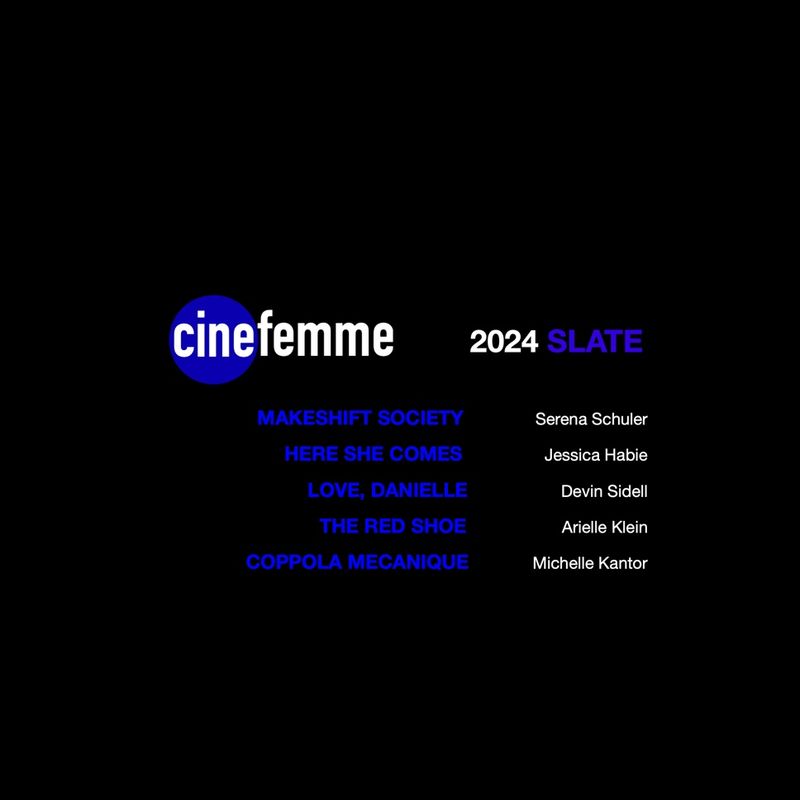 CINEFEMME SLATE 2024